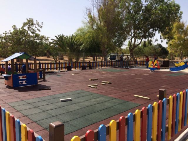 Cartagena ya cuenta con su primer parque adaptado de juegos infantiles