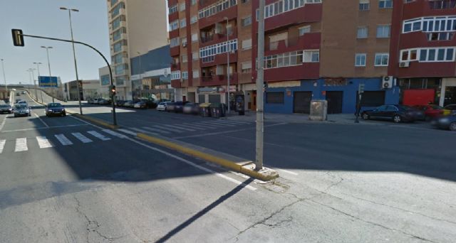 Corte de tráfico por obras en Plaza de Alicante con Pintor Portela