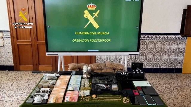 La Guardia Civil desarticula en Cartagena un grupo delictivo dedicado a traficar con drogas