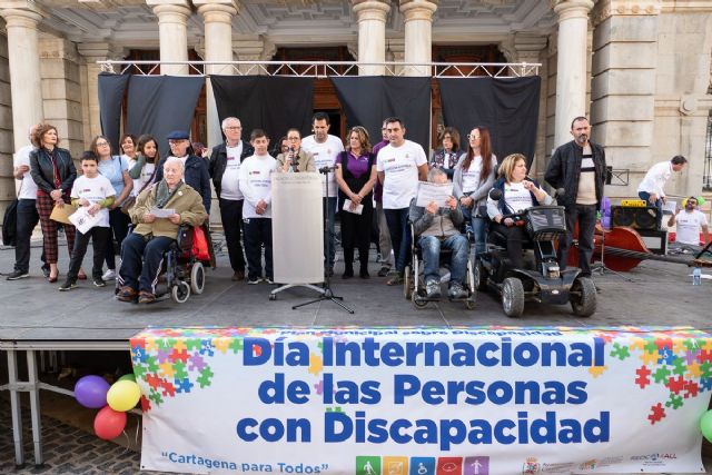 Cartagena celebra el Día de la Discapacidad con el lema 'Todos somos capaces de todo'