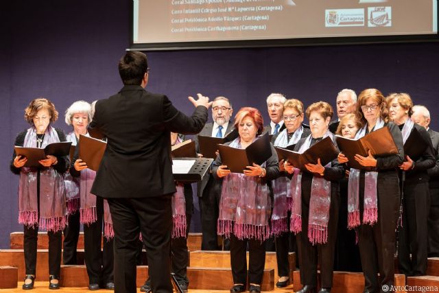 El Auditorio Municipal ´El Batel´ acogió un recital de corales para festejar Santa Cecilia