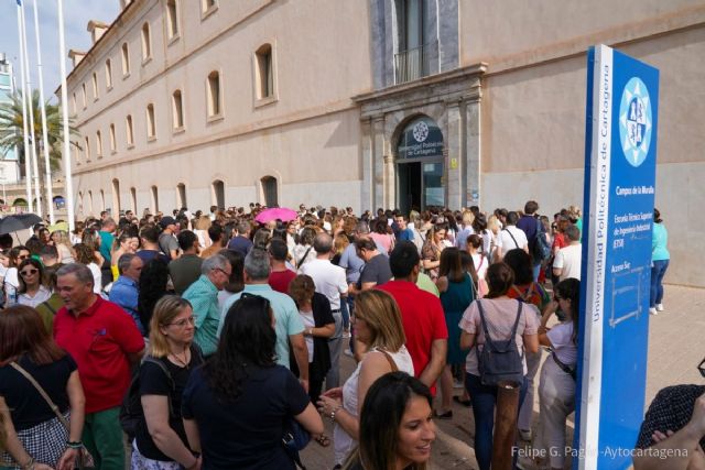 800 aspirantes optaron el pasado domingo a las 98 plazas del proceso de consolidación del Ayuntamiento de Cartagena