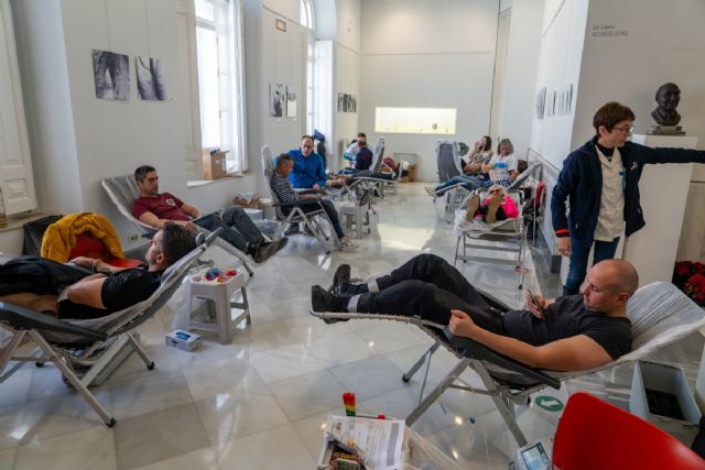 La maratón de donación de sangre de Cartagena logra 240 extracciones