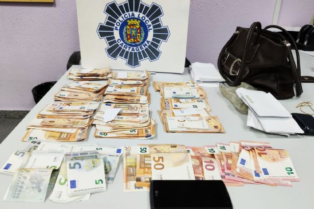 La Policía Local de Cartagena recupera 10.500 euros de un hurto