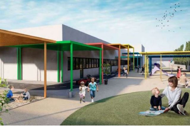 El Parque de la Rosa tendrá la escuela infantil municipal más grande de Cartagena