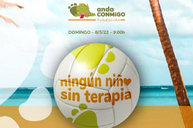 La Fundación anda CONMiGO organiza un torneo de vóley solidario en la playa de Entremares