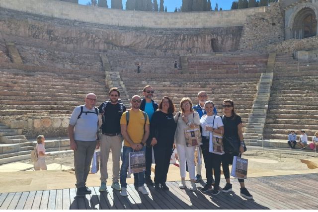 Periodistas de viajes y agencias turísticas como la del Vaticano conocen Cartagena gracias al Ayuntamiento y el Itrem