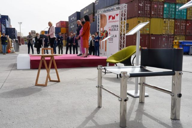 La Feria del Mueble de Yecla se presenta en el Puerto de Cartagena, desde donde quiere establecer nuevas vías para la exportación