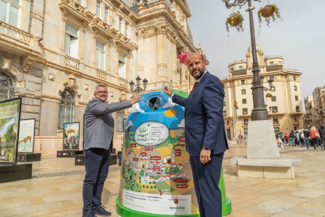 Cartagena aumenta en un 25% el reciclaje de vidrio en el primer trimestre del 2022