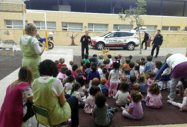 La Policia Local completa el programa de charlas en las Escuelas Infantiles Municipales