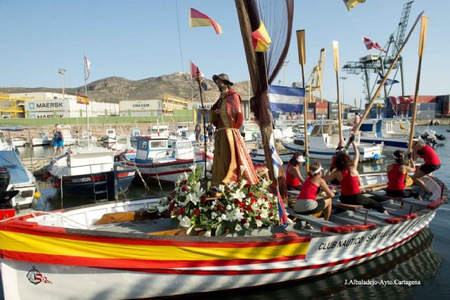Santa Lucia rememoro la llegada de Santiago a España en el dia de la festividad del santo