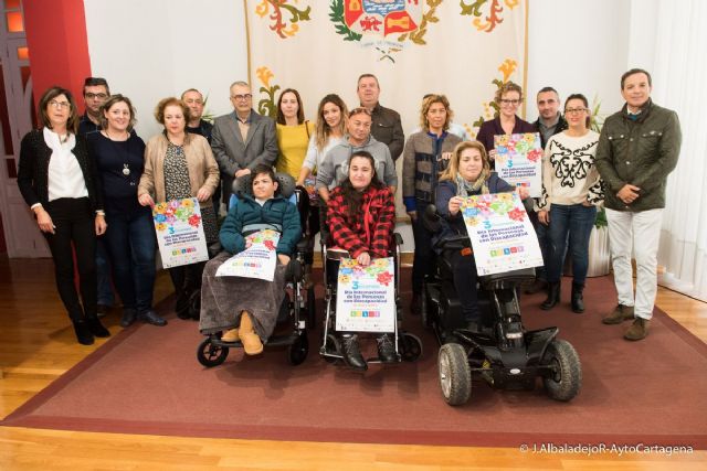 Cartagena celebra el Dia de las Personas con Discapacidad por la plena inclusion de este colectivo