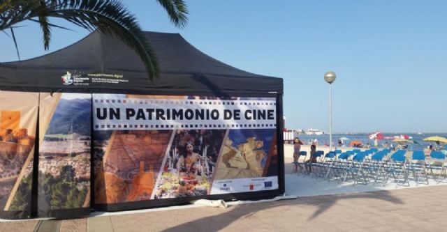 Un patrimonio de cine muestra el patrimonio cultural y natural de la Region en las playas cartageneras