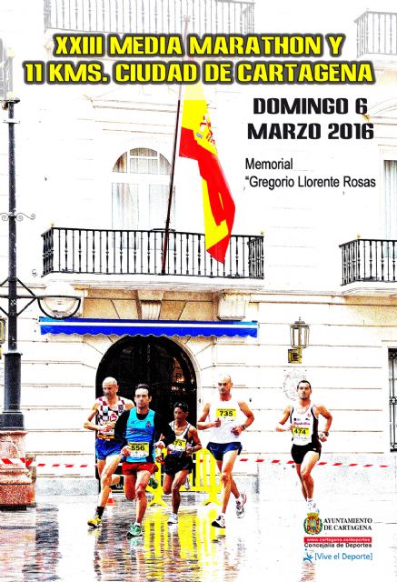 Abierto el plazo de inscripción para la Media Marathon Ciudad de Cartagena