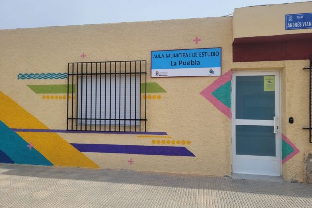 Entra en servicio una nueva aula de estudio en La Puebla