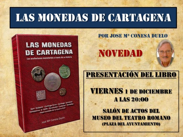 Presentacion del libro Monedas de Cartagena