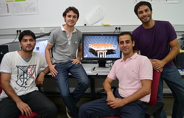 De izquierda a derecha: Alejandro J. Martínez, Raúl Guzmán, Jorge Garrido y José Luis Gómez