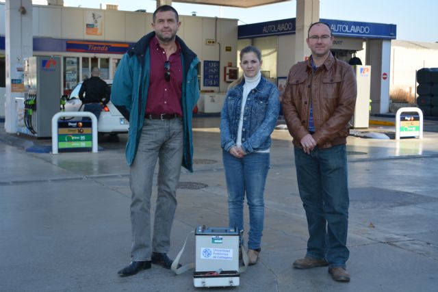 Investigadores de la Politécnica de Cartagena patentan un método para medir la contaminación del suelo de las gasolineras