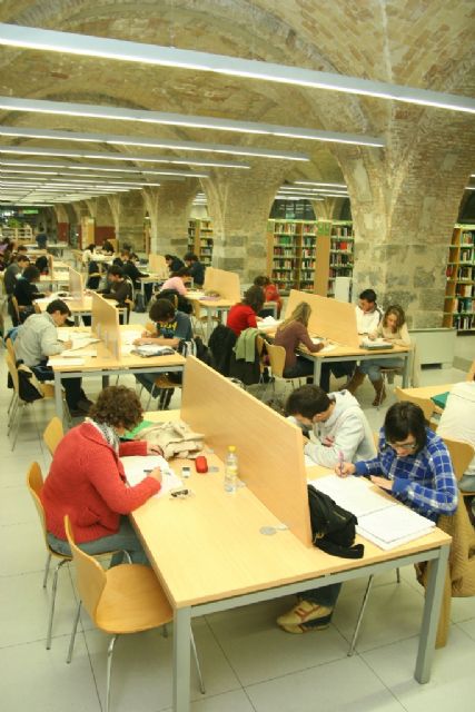 La UPCT amplía el horario de sus bibliotecas y salas de estudio hasta el 7 de febrero