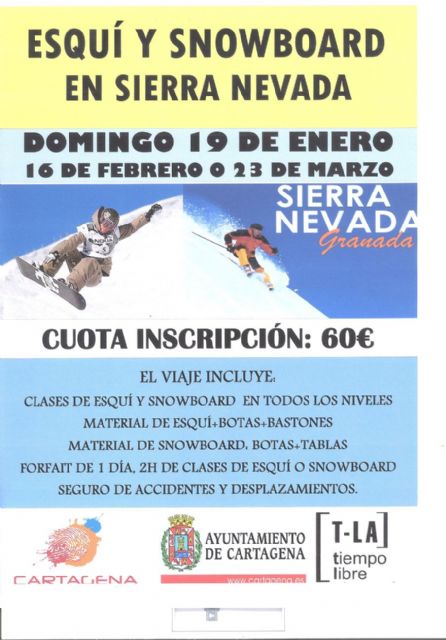 El T-LA se va de esquí a Sierra Nevada