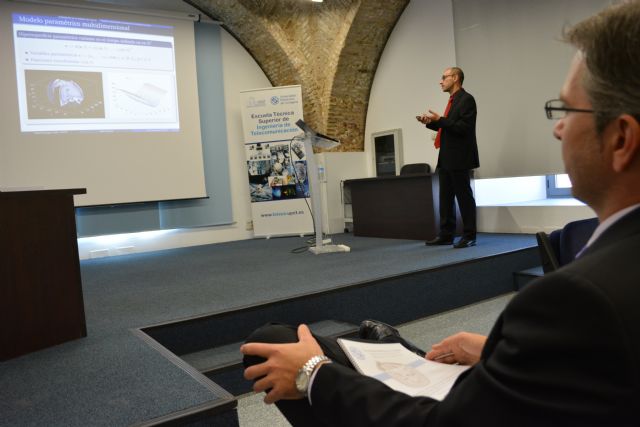 Una tesis de la UPCT desarrolla una fórmula para modelar más rápido imágenes médicas y topográficas en 3D y 4D