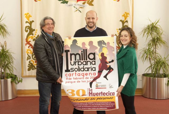 Cartagena corre la I Milla Solidaria La Huertecica