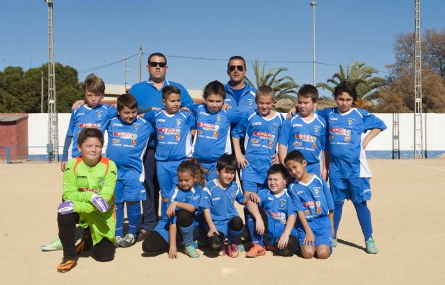 Los peques del UCAM Ciudad Jardín alcanzan los 154 goles en la liga local