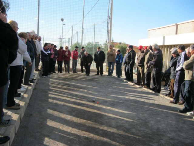 El saque de honor del Campeonato Municipal de Petanca será esta tarde