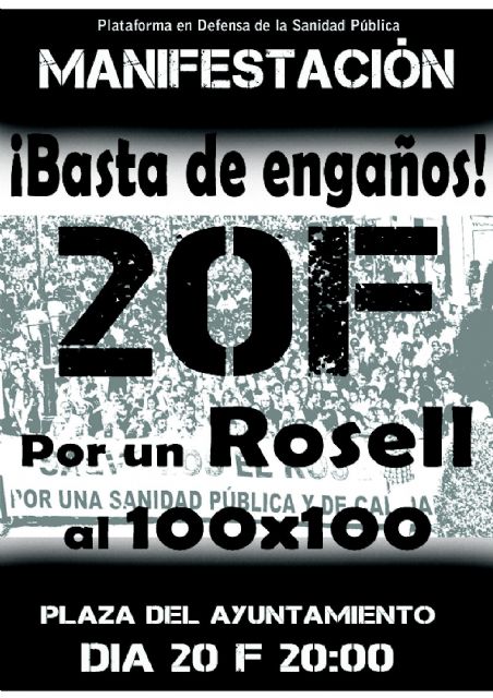'Basta ya de mentiras. Por un Rosell al 100 x 100'