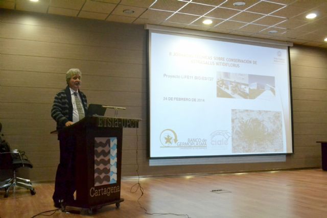 La UPCT acoge las II Jornadas Técnicas sobre la Conservación del Garbancillo de Tallante