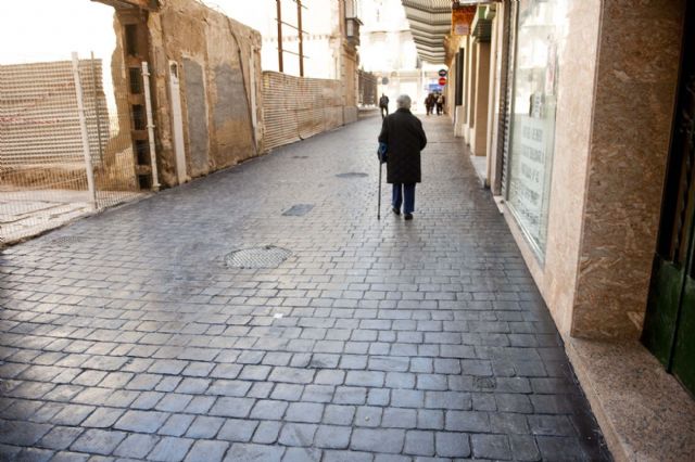 Finalizan las obras en la calle Caballero