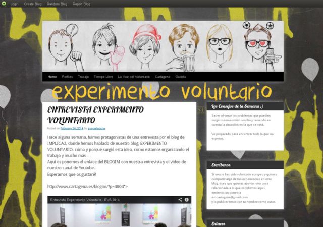 Los voluntarios de Implica2 comparten sus experiencias en un blog