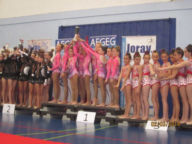 Oro para la Gimnasia Estética de la Región en la final de la Copa de España