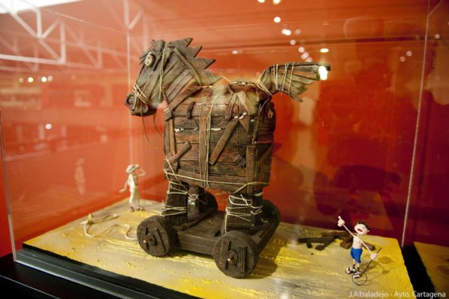 Una historia hecha de plastilina en el Arqueológico Municipal