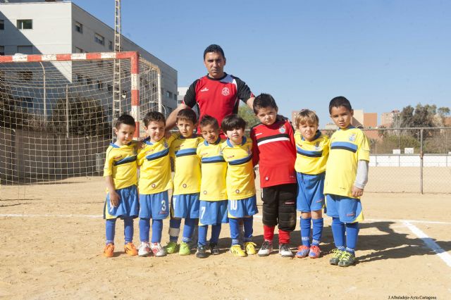 La Unión, Mediterráneo, UCAM Ciudad Jardín  y San Ginés, favoritos para el play off de prebenjamín B