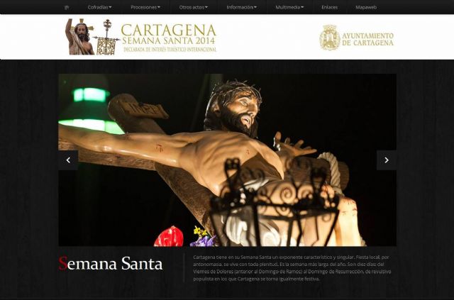 La web de Semana Santa se adapta a móviles y tabletas