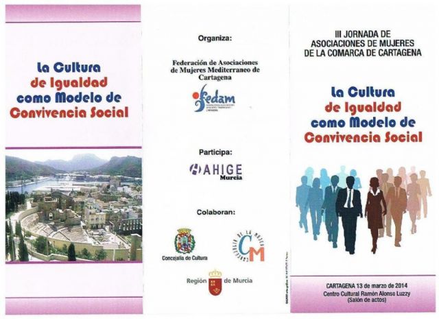 Las cartageneras se unen por una cultura de la igualdad