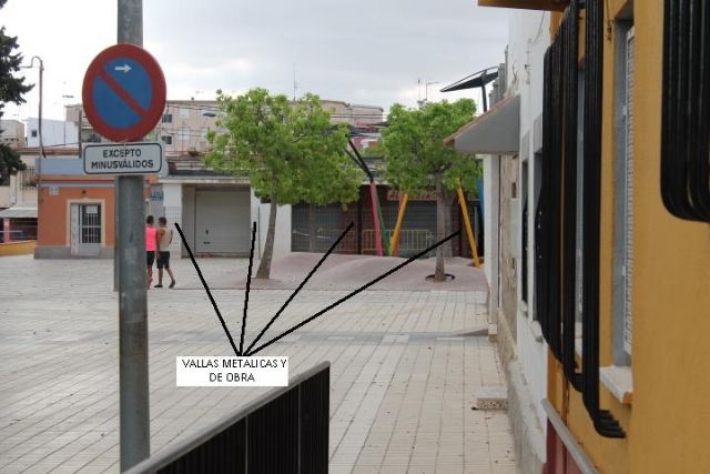 MC pide la demolición de las obras ilegales realizadas en la barriada Virgen de la Caridad