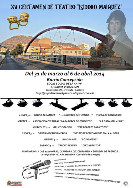 El Barrio de la Concepción celebra su XV Certamen de Teatro