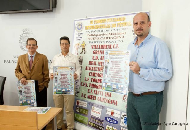 El Torneo Interescuelas de Fútbol Nueva Cartagena vuelve por una buena causa