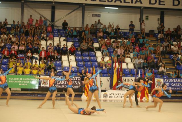 Murcia y Cartagena ocupan los primeros puestos del Campeonato de España de Gimnasia Estética de Grupo