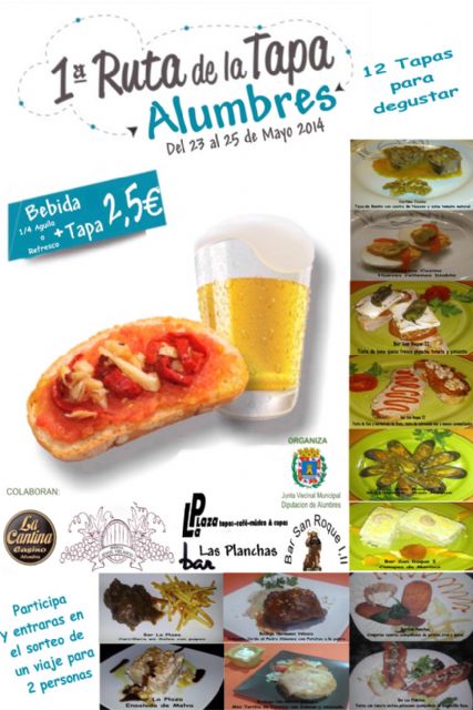 Alumbres celebra su I Ruta de la Tapa