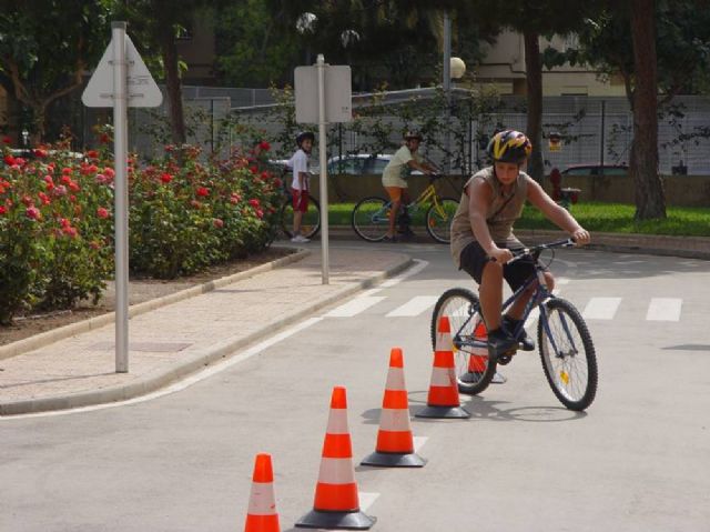 La educación vial también se enseña en verano