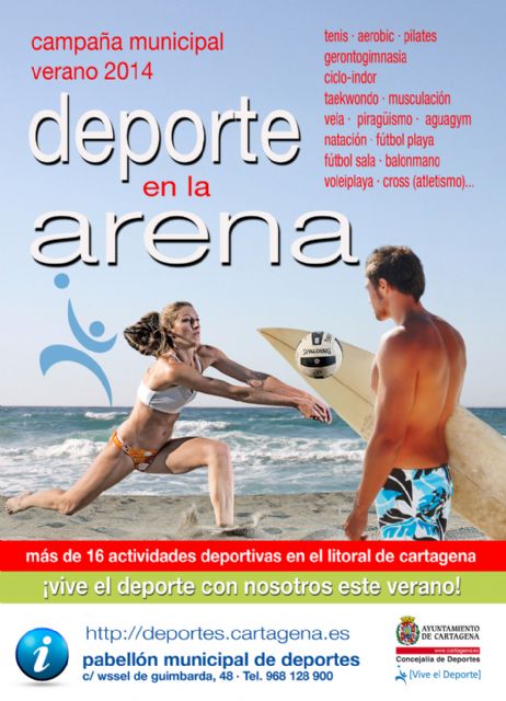 Deporte en la Arena amplía su oferta de actividades gratuitas para este verano