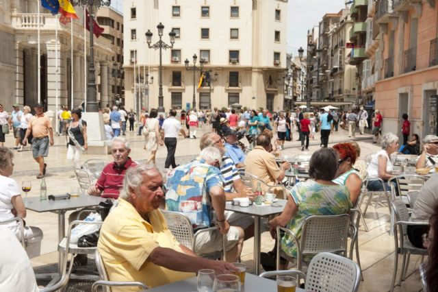 Aluvión de turistas este domingo en Cartagena