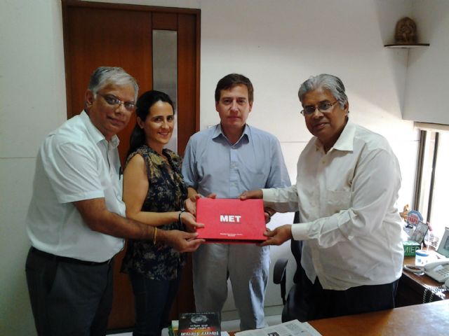 La UPCT viaja a la India y propone varios programas de intercambio académico con centros de este país