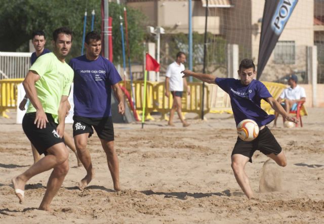 La final de la Liga nacional de Fútbol Playa se juega en La Manga