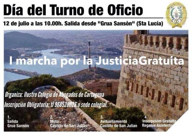 I Marcha por la Justicia Gratuita