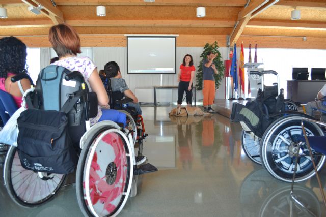 Jóvenes preuniversitarios de la iniciativa 'Campus inclusivos, Campus sin límite' concluyen en la UPCT su semana de actividades