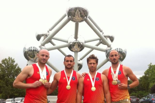 Bomberos y Policía Local de Cartagena logran seis medallas en Bruselas